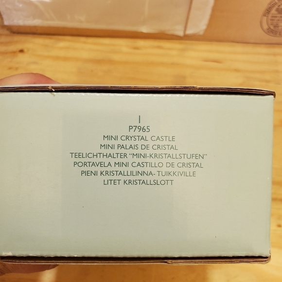 New Partylite P7965 Mini Crystal Castle 3 tier tealight candle holder - Picture 10 of 10
